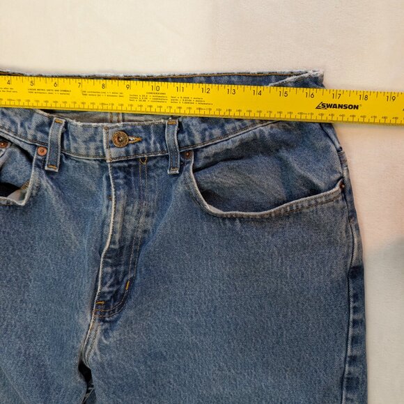 Vtg Polo Jeans Co. Ralph Lauren Denim Jeans Mens 34x34 Relaxed Flag 90s Y2K - Picture 10 of 12